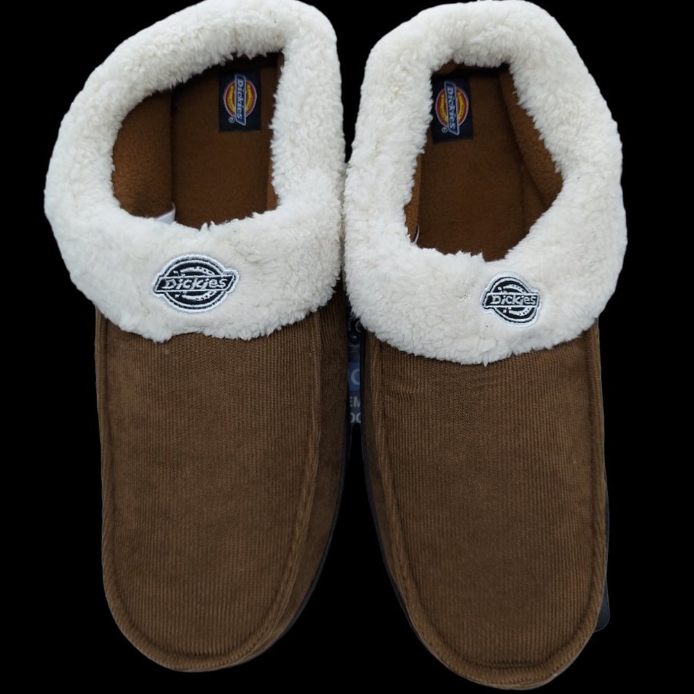 Dickies Indoor/Outdoor Sole Comfort Slippers Men's Size L 9.5-10.5 NWT
